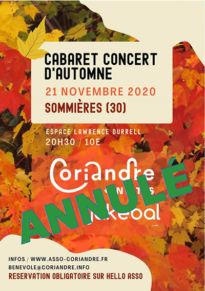 Affiche annulation