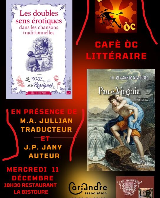 Cafè Òc littéraire