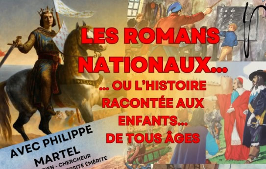 Les romans nationaux ou l’histoire racontée aux enfants… de tous âges